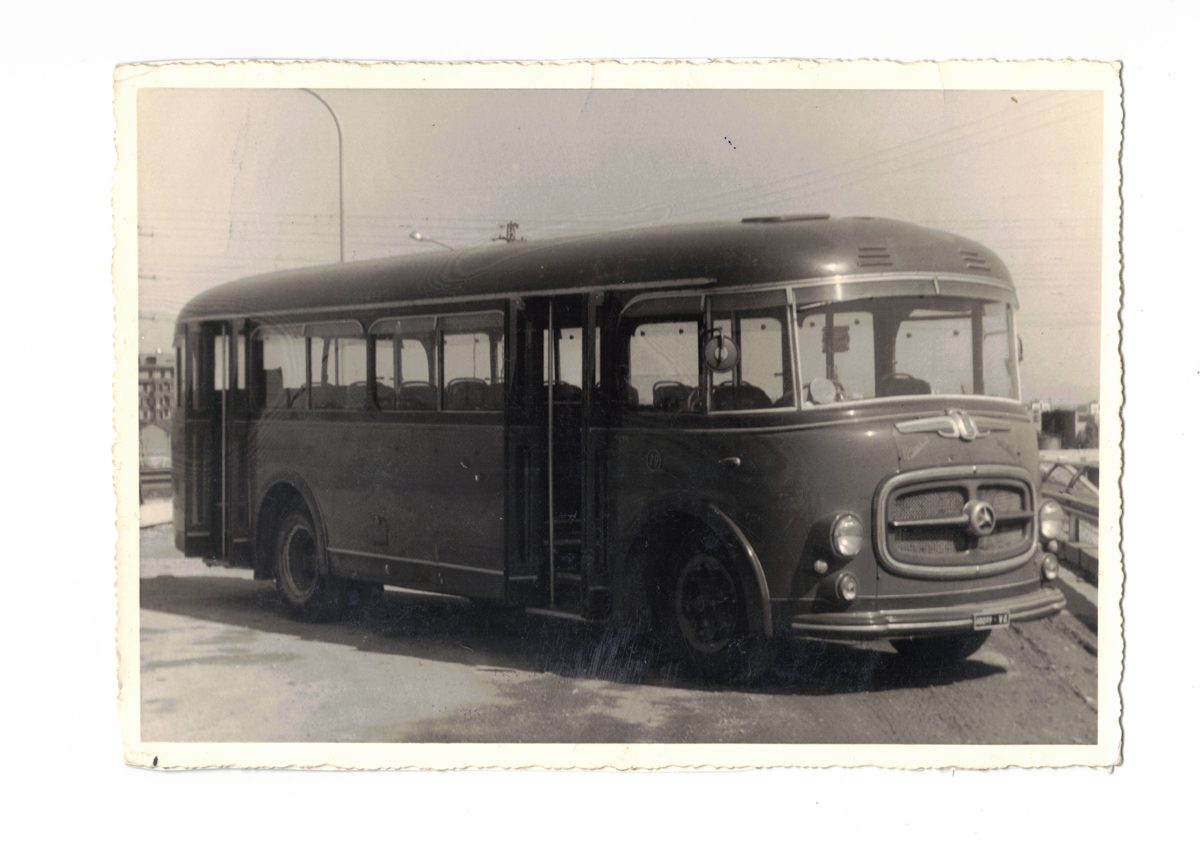 Foto storica dei mezzi Autoservizi D'Anna